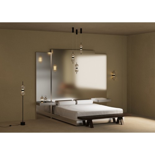 Настольная лампа декоративная Maytoni Double Moon MOD478RL-L3B3K