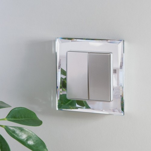 Выключатель двухклавишный без рамки Werkel  W1120006