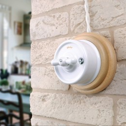 Рамка на 1 пост Werkel Ретро (светлый бук) W0015224