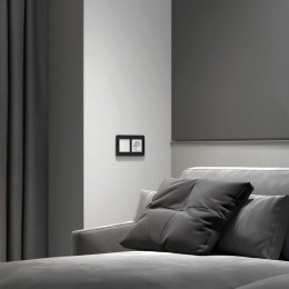 Выключатель сенсорый одноклавишный с подсветкой, без рамки Werkel белый W4512001