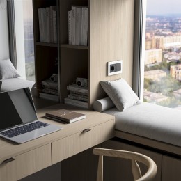 Рамка на 2 поста Werkel Split (белый/черный, soft-touch) W0023068