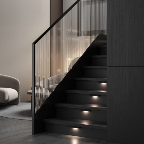 Накладной светильник Elektrostandard Rise 40163/LED 4000К Черный