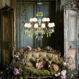 Подвесная люстра Loft it Grace 10203/12+6 Green