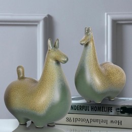 Набор из 2 статуэток Loft it Horse 10283 Green (2 pcs)