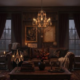 Настольная лампа декоративная Loft it Chateau 10559T