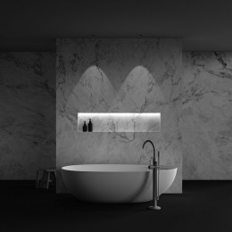 Встраиваемый светильник Maytoni  DL120-10W-3K-TRS-B