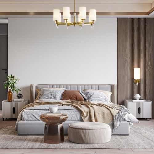 Люстра на штанге Freya Chic FR2031PL-08BS