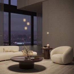 Подвесной светильник Maytoni Sapphire MOD293PL-L18BS3K