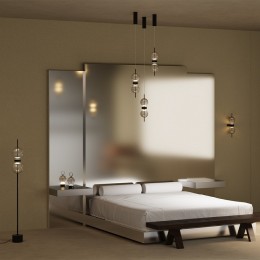 Настольная лампа декоративная Maytoni Double Moon MOD478RL-L3B3K