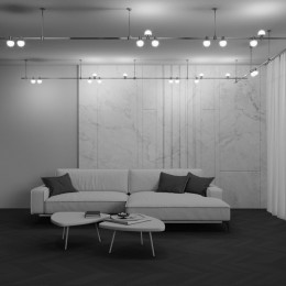 Накладной светильник Maytoni Luna TR149-1-5W3K-PT