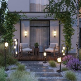 Наземный низкий светильник Odeon Light NATURE 5434/1F