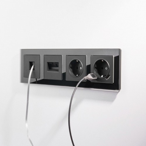 Розетка телефонная RJ-11 Werkel  WL08-RJ-11