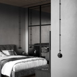 Изолятор керамический Werkel Vintage (черный матовый) W6433408