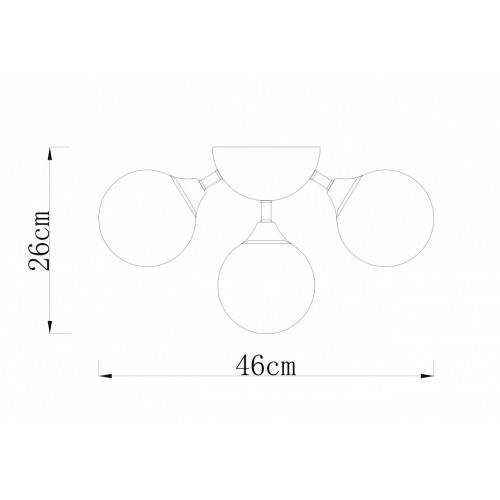 Потолочная люстра Arte Lamp Fobos A2704PL-5SG