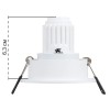 Встраиваемый светильник Arte Lamp Act Mini A3536PL-1WH