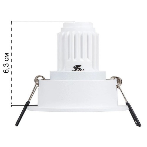 Встраиваемый светильник Arte Lamp Act Mini A3536PL-1WH