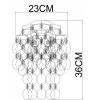 Накладной светильник Arte Lamp Pipirima A4065AP-2SG