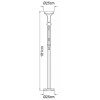 Торшер с подсветкой Arte Lamp Duetto A4329PN-2AB