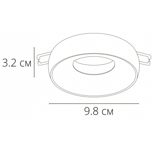 Встраиваемый светильник Arte Lamp Heze A6666PL-1BK