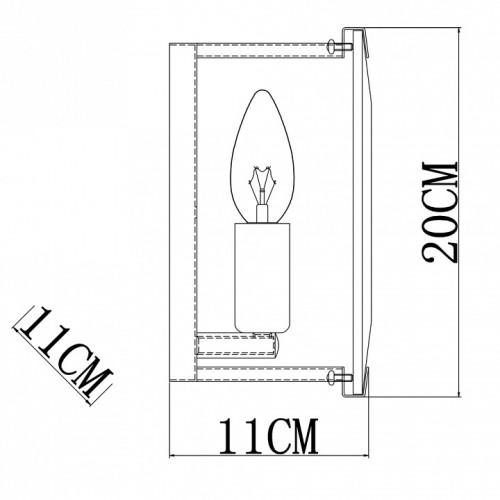 Бра Divinare Ostin 1100/02 AP-1