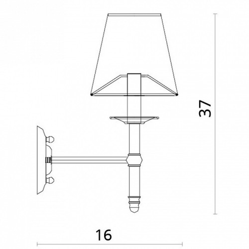 Бра Divinare Candela 1162/01 AP-1