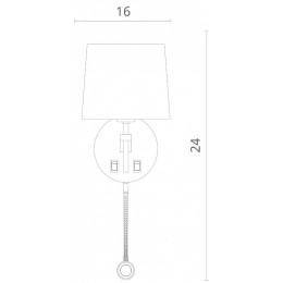 Бра с подсветкой Divinare Soprano 1341/02 AP-2
