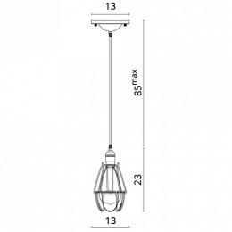Подвесной светильник Divinare Corsetto 2247/03 SP-1