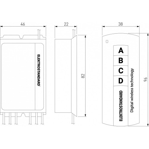 Пульт ДУ Elektrostandard Y a024433