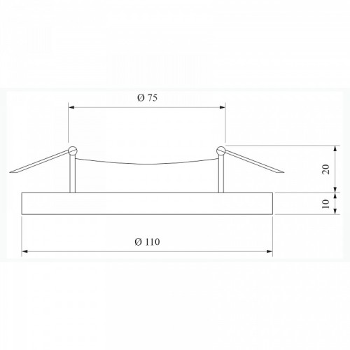 Встраиваемый светильник Elektrostandard Grik S a037542