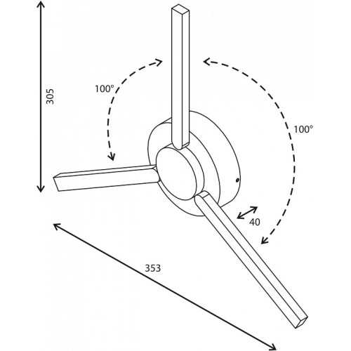 Накладной светильник Elektrostandard Techno a040501