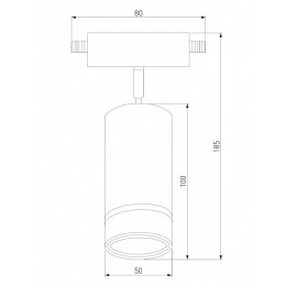 Светильник на штанге Elektrostandard Glory a043999