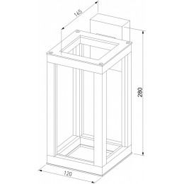 Светильник на штанге Elektrostandard Frame a051855