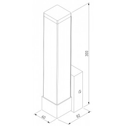 Светильник на штанге Elektrostandard Jimy a052740