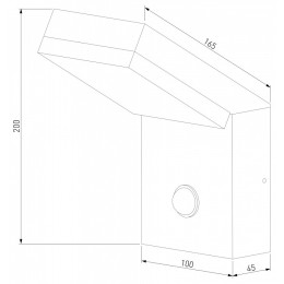 Накладной светильник Elektrostandard Sensor a053946