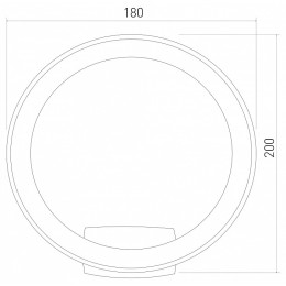 Светильник на штанге Elektrostandard Ring a054931