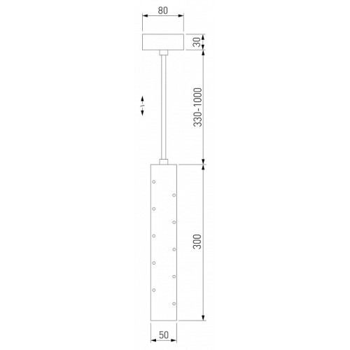 Подвесной светильник Elektrostandard Bong a055668