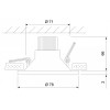 Встраиваемый светильник Elektrostandard 15266/LED a055720