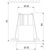 Встраиваемый светильник Elektrostandard 15269/LED a056019