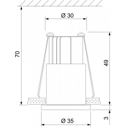 Встраиваемый светильник Elektrostandard 15269/LED a056020