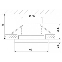 Встраиваемый светильник Elektrostandard 15272/LED a056031