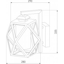 Светильник на штанге Elektrostandard Ambra a056232