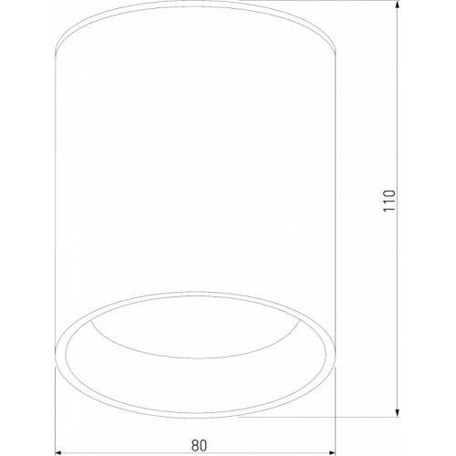 Накладной светильник Elektrostandard Light LED a056270