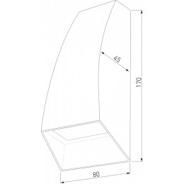 Накладной светильник Elektrostandard Forw a057011