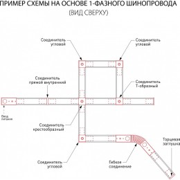 Трек накладной Elektrostandard Track Rail WH Surface a057077