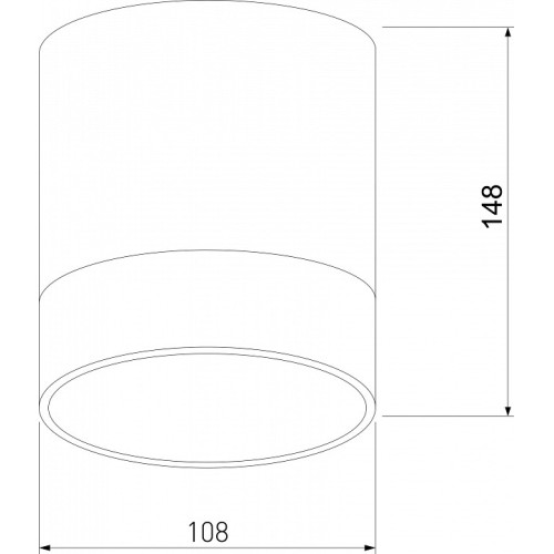 Накладной светильник Elektrostandard Light LED a057160