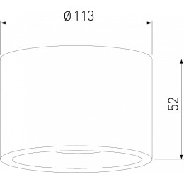 Накладной светильник Elektrostandard Light LED a057470
