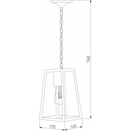 Подвесной светильник Elektrostandard Germes a058805