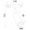 Светильник на штанге Elektrostandard Slim Magnetic a061301