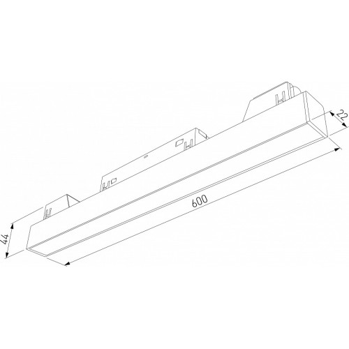 Встраиваемый светильник Elektrostandard Slim Magnetic a062333