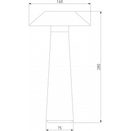 Настольная лампа декоративная Elektrostandard Future a062379